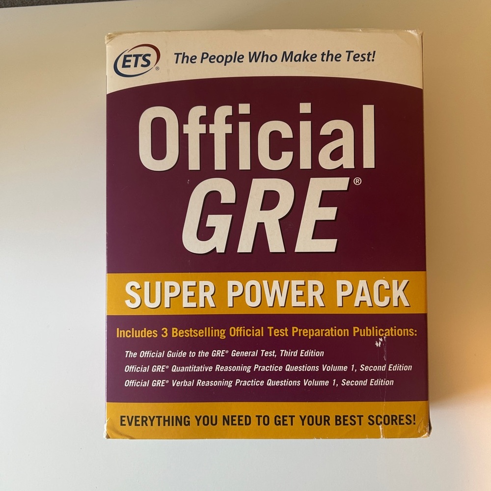 ETS Official GRE Super Power Pack